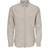 Only & Sons Onscaiden Life Ls Solid Linen Shirt Beige