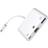 MicroConnect Lightning-USB A/RJ45/Lightning 2.0 M-F Adapter