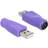 DeLock USB A-PS/2 M-F Adapter 1m
