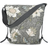 Ceannis Flower Linen Shoulder Bag - Black