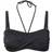 Wiki Bandeau Bikini Top - Black