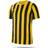 Nike Striped Division IV Jersey Kids - Tour Yellow/Black/White