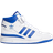 Adidas Chaussure Forum Mid Sneakers - Cloud White/Royal Blue