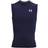 Under Armour HeatGear Men's Compression Sleeveless Tank Tops - Midnight Navy/White