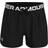 Under Armour Kid's Play Up Shorts - Black/Metallic Silver (1363372-001)