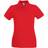 Fruit of the Loom Dames-Fit Premium Poloshirt Met Korte Mouwen - Rood