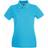 Fruit of the Loom Dames-Fit Premium Poloshirt Met Korte Mouwen - Azure Blauw