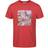 Regatta Cline IV Graphic T-shirt - True Red/Coast Print