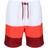 Regatta Bratchmar VI Swim Shorts - White/Burnt Salmon