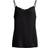 Vila Lace Sleeveless Top - Black