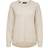 Selected Rounded Wool Mixed Sweater - Beige/Birch