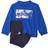 adidas Infant Essentials Sweatshirt & Pants - Bold Blue/White (GS4280)