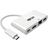 Tripp Lite 4K USB C-USB C/HDMI/RJ45/USB A M-F 3.0 0.1m