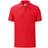 Fruit of the Loom 65/35 Tailored Fit Polo Shirt - Red