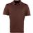 Premier Coolchecker Pique Korte Mouw Polo T-Shirt - Bruin