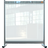 Nobo Premium Plus Clear PVC Protective Desk Divider Screen