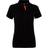 ASQUITH & FOX Short Sleeve Contrast Polo Shirt - Black/ Orange