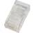MicroConnect RJ45 Cat5e Mono Adapter 50 Pack 0.5m