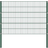 vidaXL Fence Panel with Posts