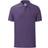 Fruit of the Loom Iconic Polo Shirt Unisex - Heather Purple