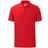 Fruit of the Loom Iconic Polo Shirt Unisex - Red