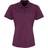 Premier Coolchecker Pique Polo Shirt - Aubergine