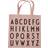 Design Letters Favourite Tote Bag ABC - Nudeabc