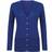 Henbury V-Neck Button Pocket Cardigan - Royal