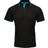 Premier Contrast Coolchecker Polo Shirt - Black/Turquoise