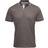 Premier Contrast Coolchecker Polo Shirt - Dark Gray/Silver