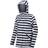 Regatta Women's Bertille Lightweight Hooded Waterproof Jacket - Navy Stripe