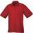 Premier Short Sleeve Formal Poplin Plain Shirt - Red