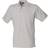 Henbury Classic Plain Polo Shirt - Heather Grey