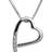 Hot Diamonds Open Heart Memories Pendant Necklace - Silver/Diamonds