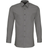 Premier Long Sleeve Fitted Poplin Work Shirt - Dark Grey