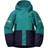 Bergans Kid's Lilletind Insulated Jacket - Greenlake/Navy/Waxed Yellow (7984)