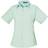 Premier Women's Short Sleeve Poplin Blouse - Aqua