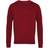 Premier V-Neck Knitted Sweater - Burgundy