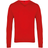 Premier Heren V-hals Gebreide Trui - Rood