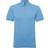 ASQUITH & FOX Performance Blend Short Sleeve Polo Shirt - Cornflower