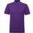 ASQUITH & FOX Performance Blend Short Sleeve Polo Shirt - Purple