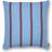 Ferm Living Grand Komplettes Dekokissen Faded Blue/Burgundy (50x50cm)