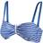 Regatta Women's Aceana III Bikini Top - Strong Blue Stripe