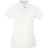 Universal Textiles Women's Fitted Short Sleeve Casual Polo Shirt - Snow