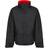 Regatta Men's Dover Fleece Lined Waterproof Insulated Bomber Jacket - Black/Classic Red