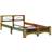 vidaXL Solid Recycled 76cm Sengeramme 140x200cm