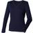 Henbury Ladies V-Neck Jumper - Navy