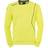 Kempa Curve Training Sweatshirt Men - Fluo Yellow/Deep Blue