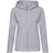 Fruit of the Loom Ladies Premium Hoodie - Heather Grey