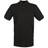 Henbury Micro Fine Pique Polo Shirt - Black